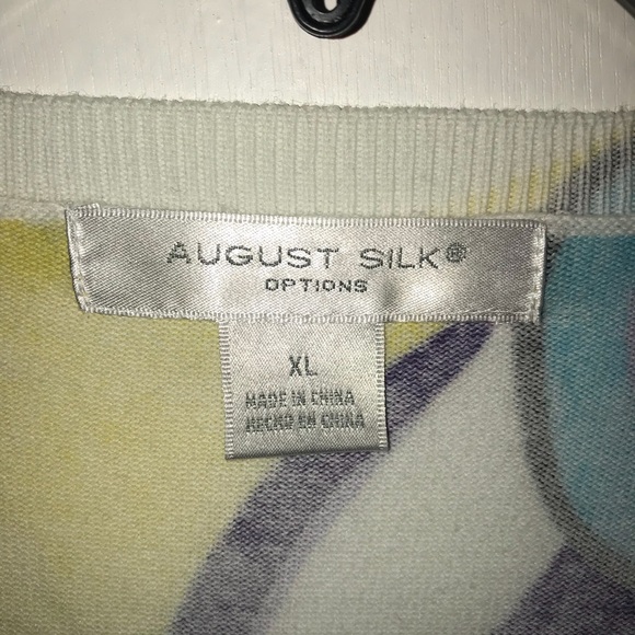 August Silk Cardigan - Picture 3 of 7